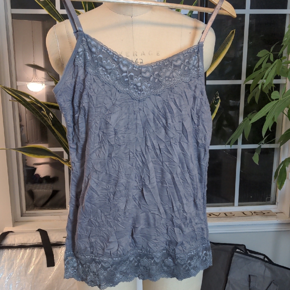 Dressbarn, Women's XL Charcoal Cami Top